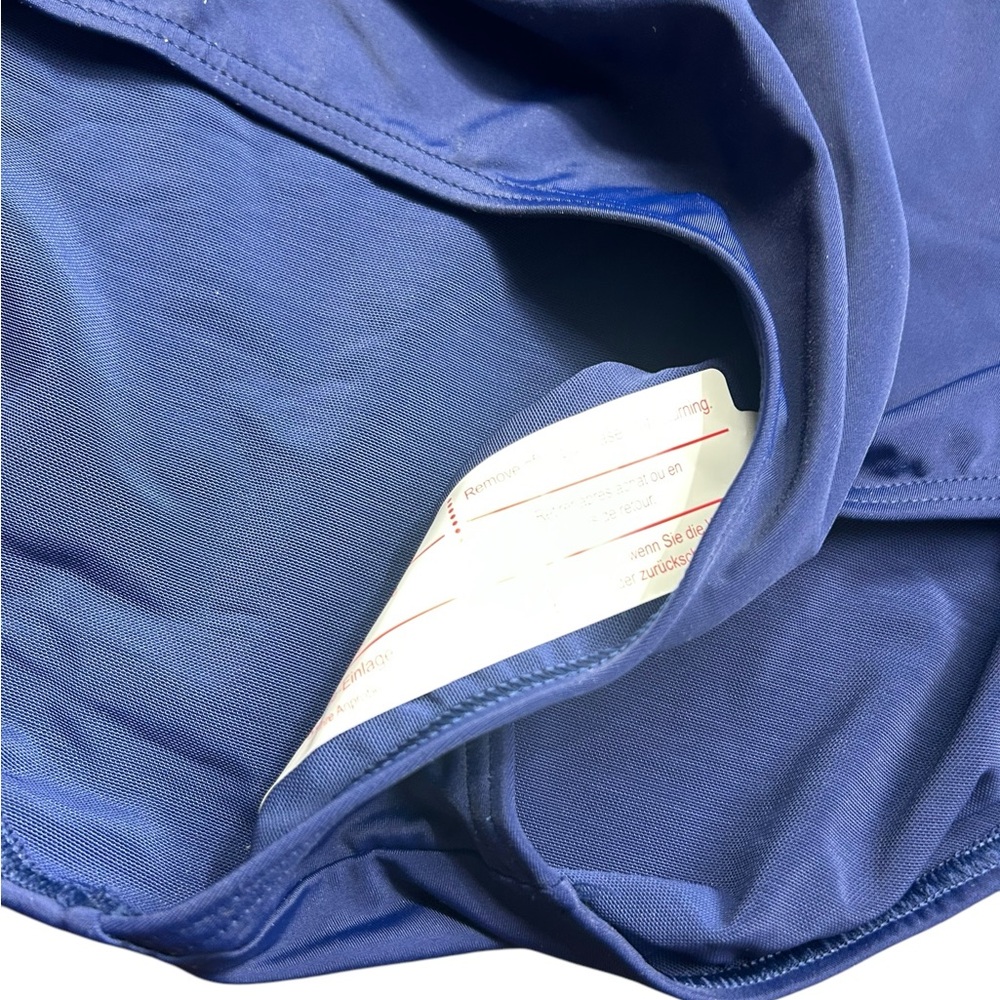 LANDS’ END plus size deep sea navy tummy control full coverage swim bottom NWT - Picture 5 of 8